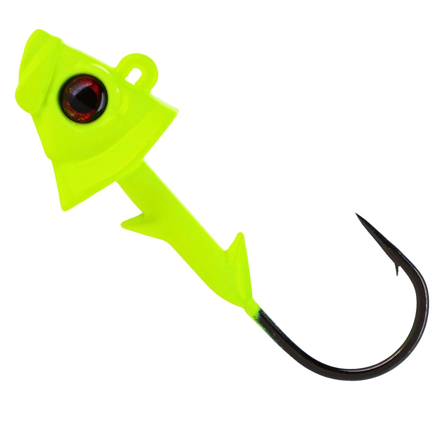Reaction Tackle Fish Head Jigs - 5-PACK