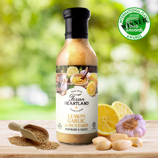 Texan Heartland Lemon, Garlic & Mustard Marinade & Sauce