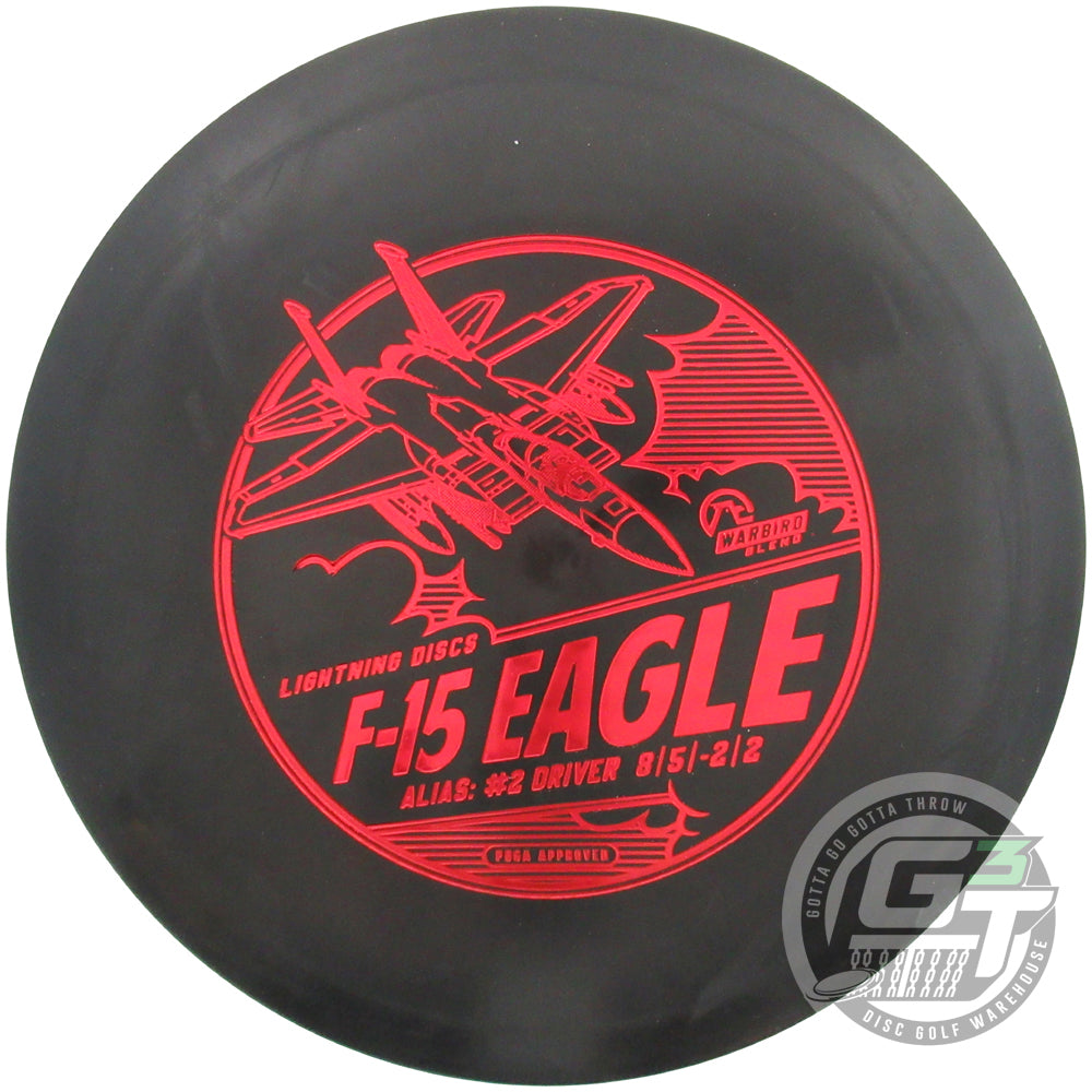 Gotta Go Gotta Throw Lightning Warbird F-15 Eagle #2 Driver Fairway Driver Golf Disc