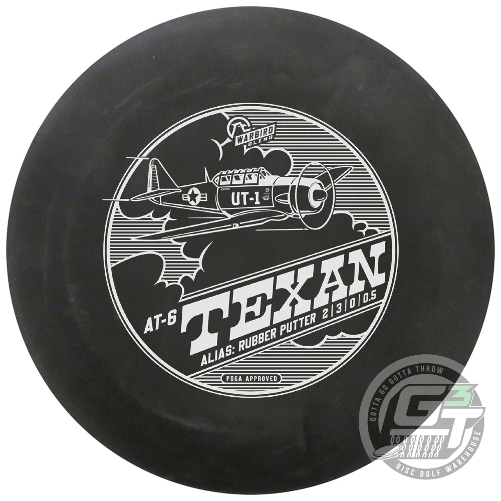 Gotta Go Gotta Throw Lightning Warbird AT-6 Rubber Putter Golf Disc