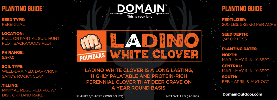 Domain Outdoor Pounder - Ladino Clover