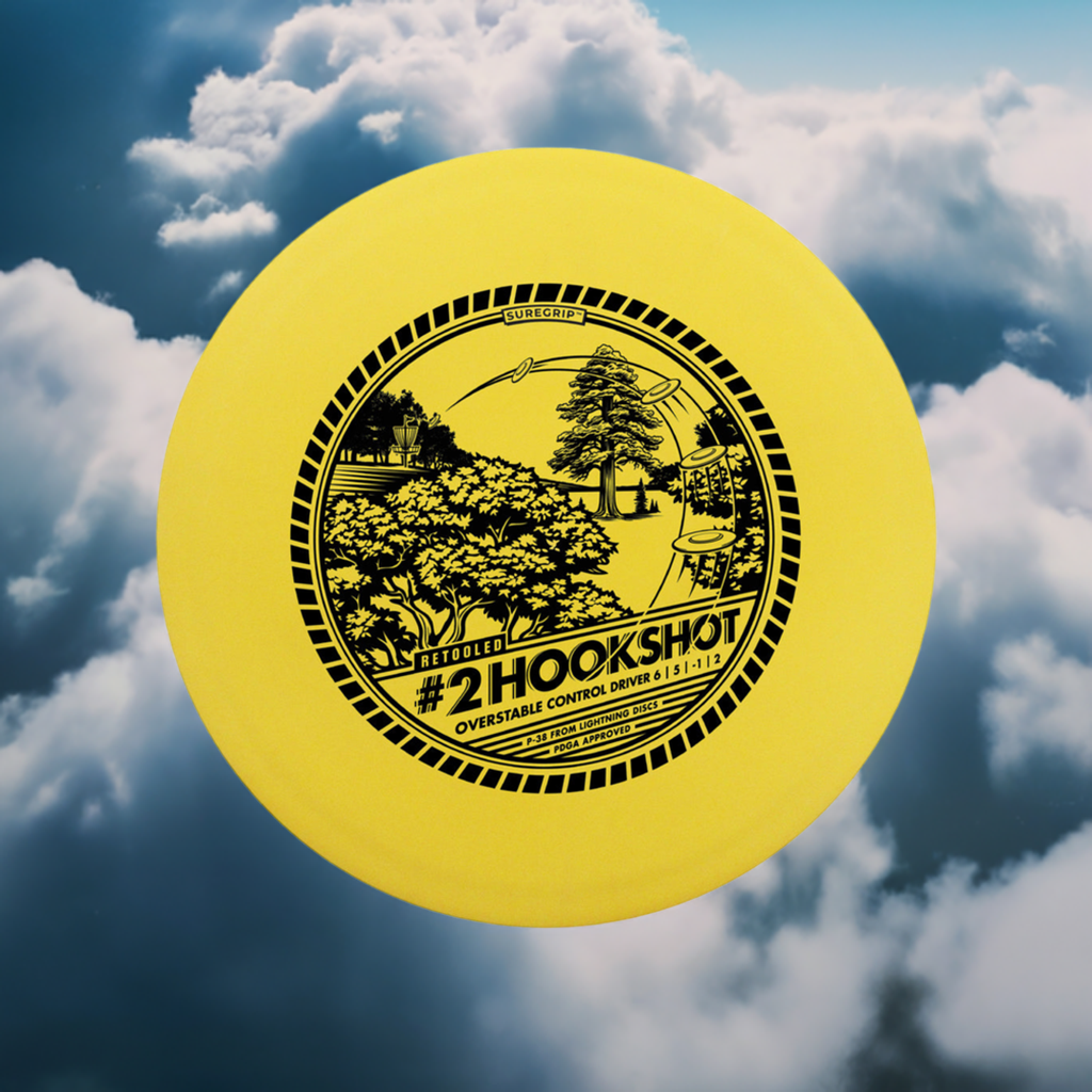 Gotta Go Gotta Throw Lightning Sure Grip #2 Hookshot Fairway Driver Golf Disc