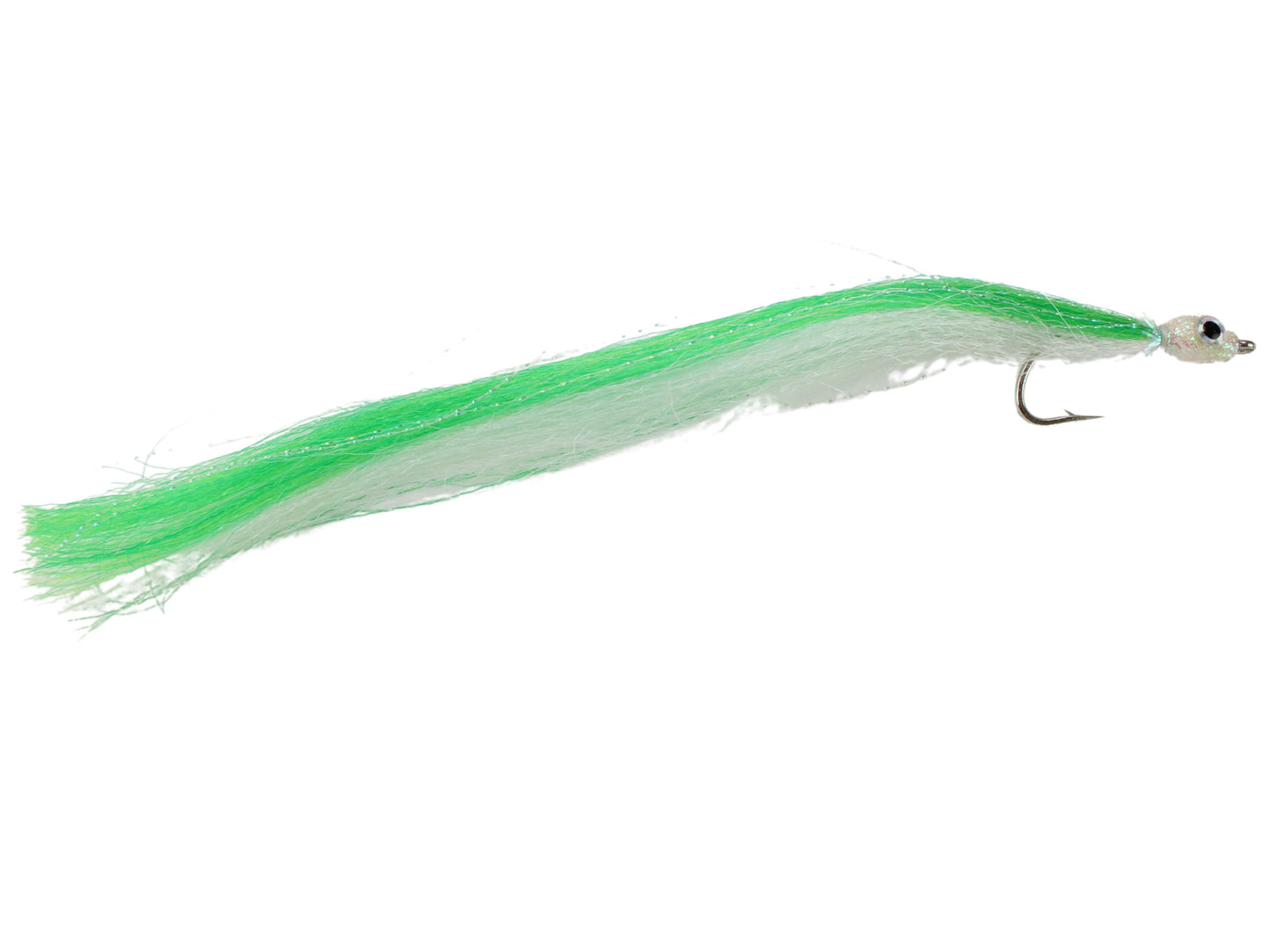 Wild Water - Green Long Tail Candy Eel, Size 1/0, Qty. 3