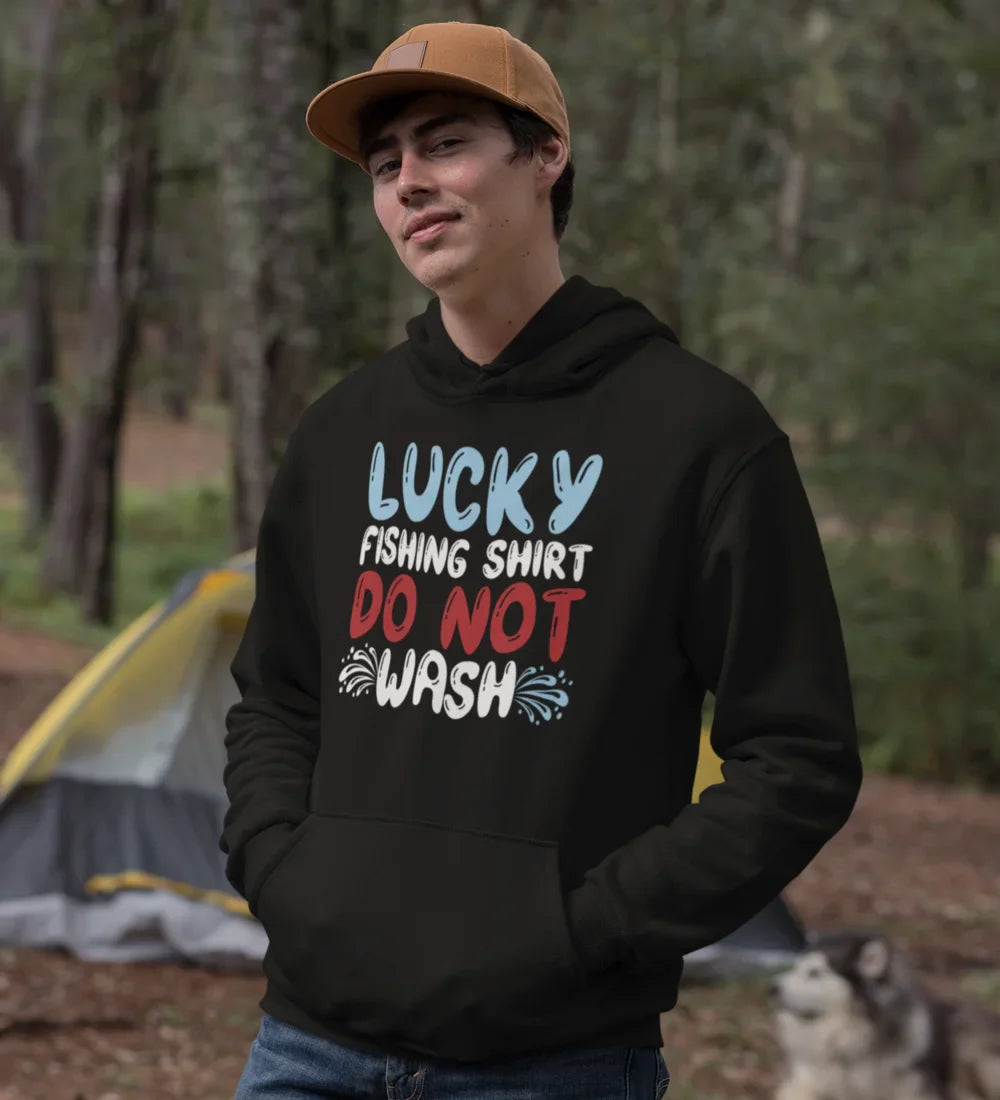 Outdoorzees Lucky Fishing Shirt Unisex Hoodie