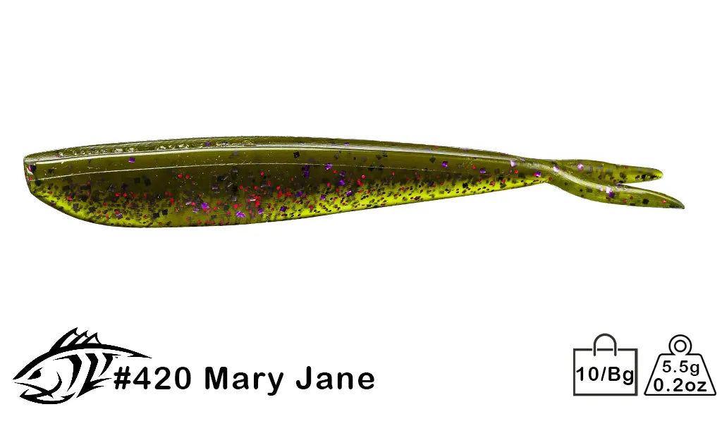 Lunker City 4" Fin-S Fish (Color #151+)