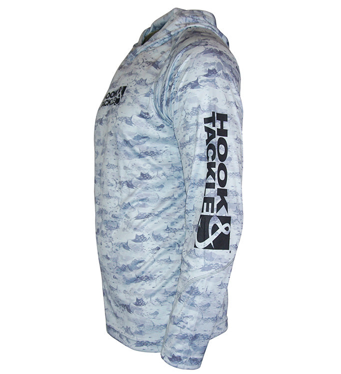 Hook & Tackle Men's Billfish Camo UV Fishing Hoodie