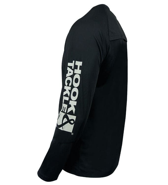 Hook & Tackle Men's Feeding Frenzy Vented L/S UV Fishing Shirt