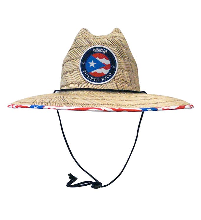 Hook & Tackle Puerto Rico Straw Hat