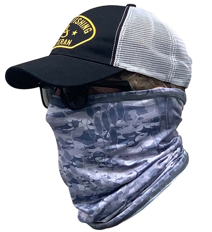 Hook & Tackle Geofish Camo Face & Neck Gaiter