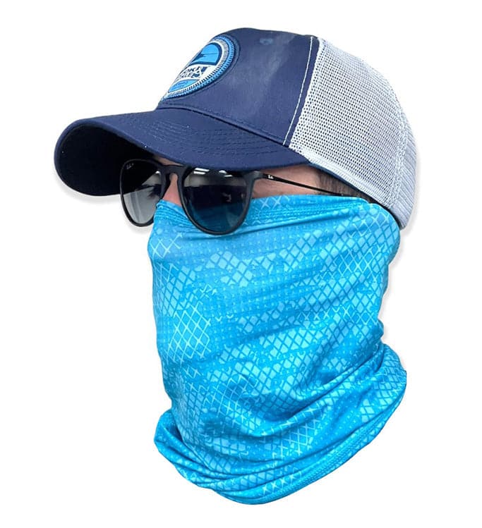 Hook & Tackle Geo Camo Face & Neck Gaiter