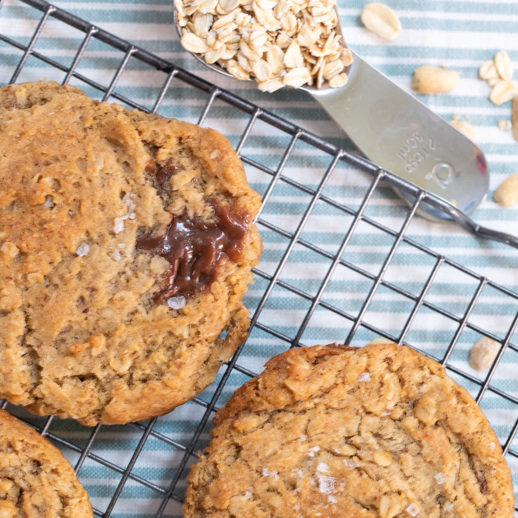 tinyB chocolate Oatmeal Peanut Butter & Chocolate LavaCookies