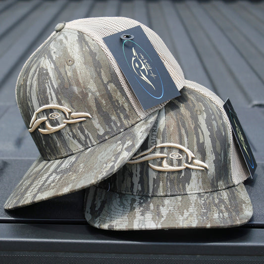 American Flyway Waterfowl Realtree Legacy AFW Duck Logo Trucker