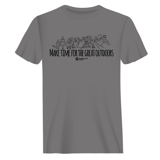 Outdoorzees Make Time For Great T-Shirt for Men