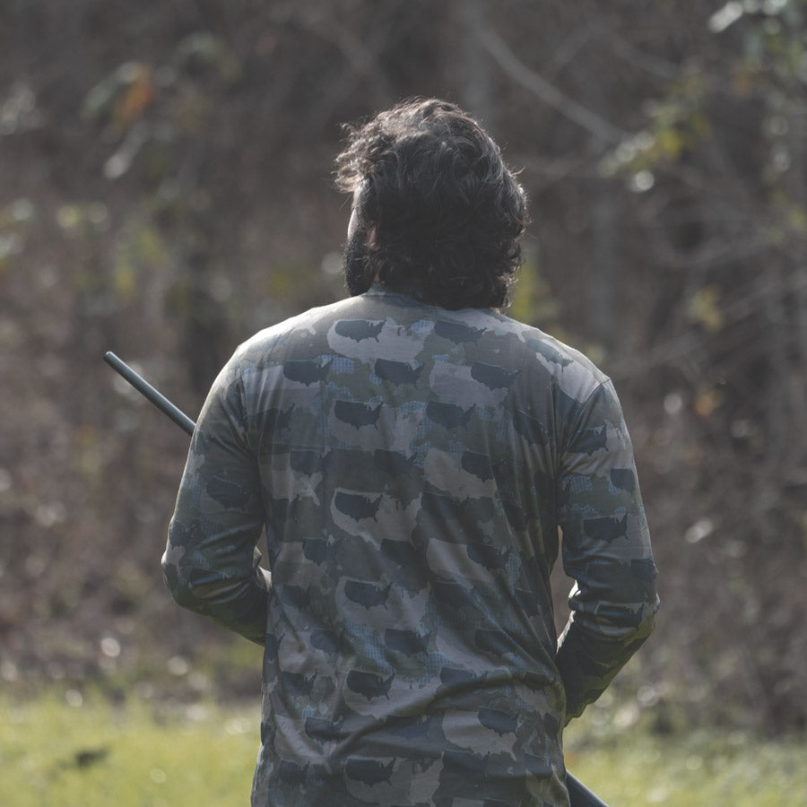 Everyday Outdoors USA Camo - Long Sleeve Shirt