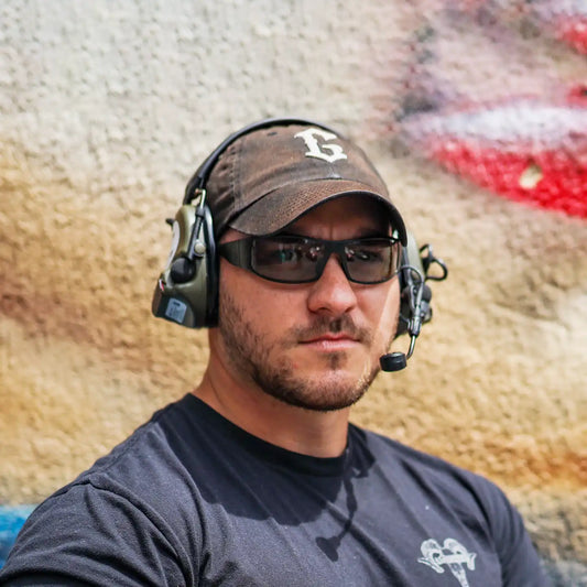 Outlaw Eyewear - Fugitive TAC Ballistic Black / Standard Gray