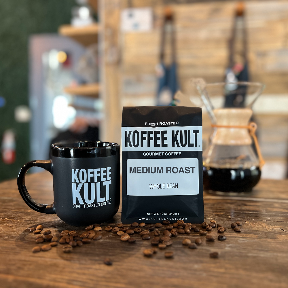Koffee Kult Medium Roast: Horizon Gold (Colombia & Brazil Blend)