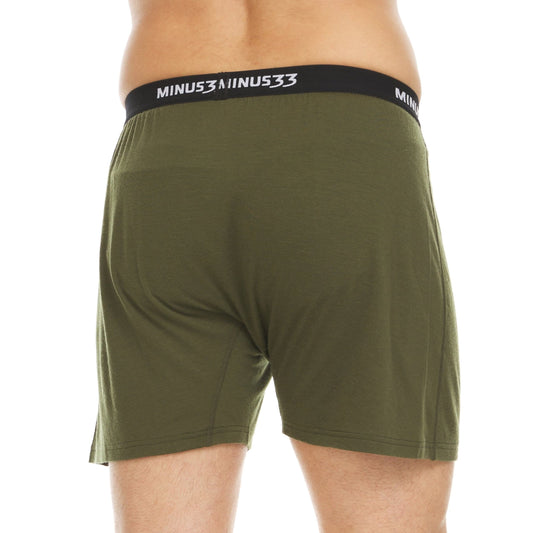 Minus33 Micro Weight - Men's Wool Boxer Shorts Woolverino