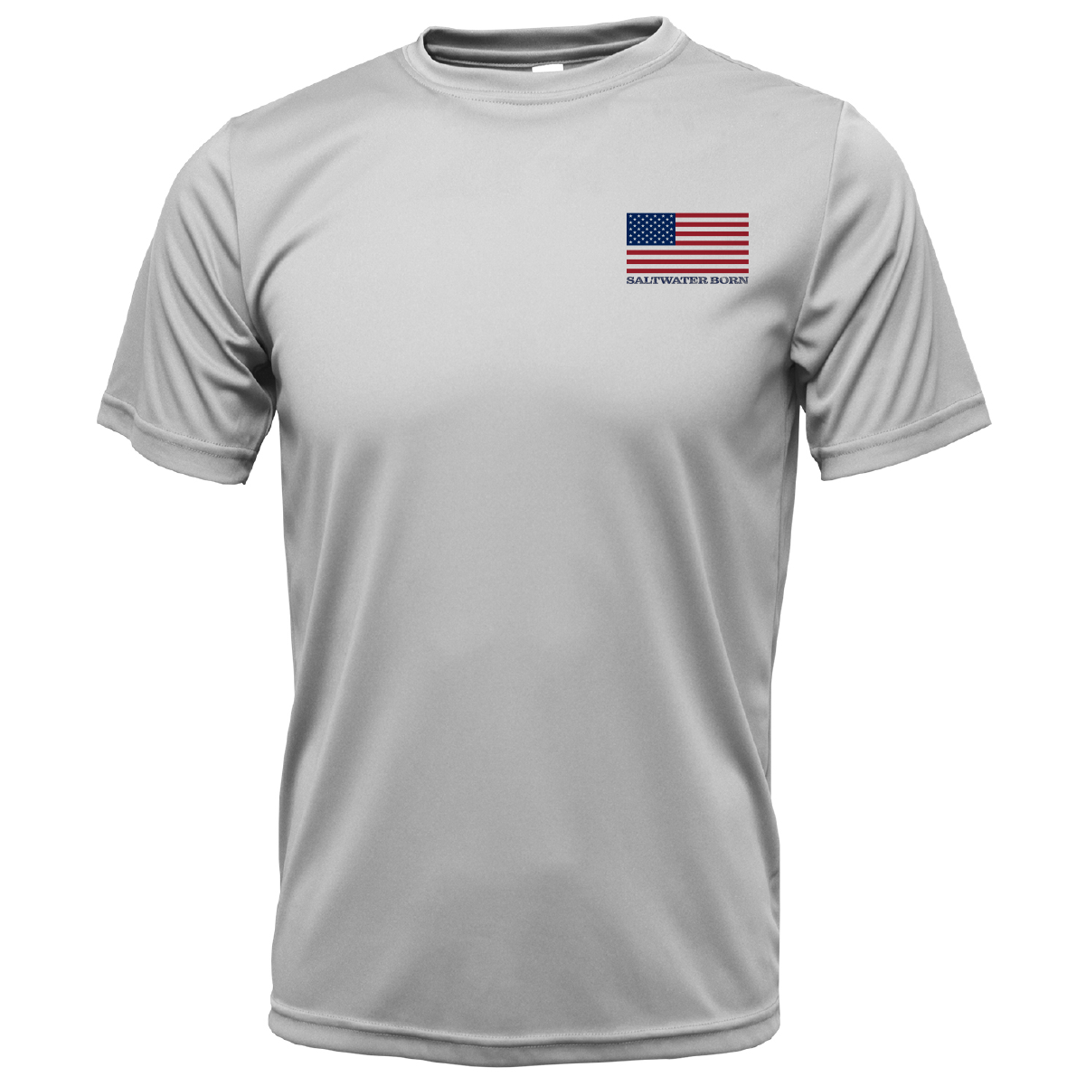 USA Grouper Short Sleeve UPF 50+ Dry-Fit Shirt