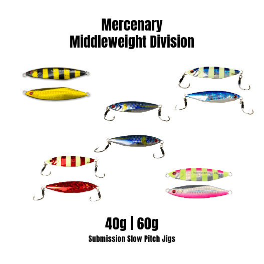 Submission Fishing Co - Mercenary Jigs - Middleweight Division