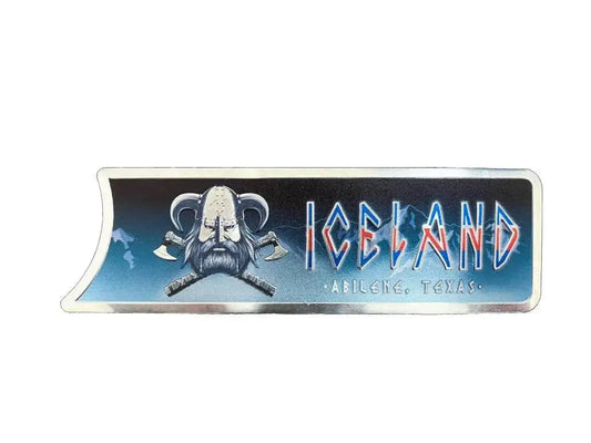 Iceland Coolers - Metal Badge