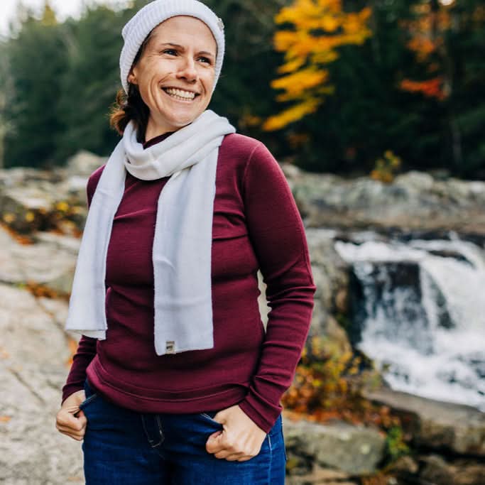 Minus33 Midweight - Women's Long Sleeve Turtleneck 100% Merino Wool