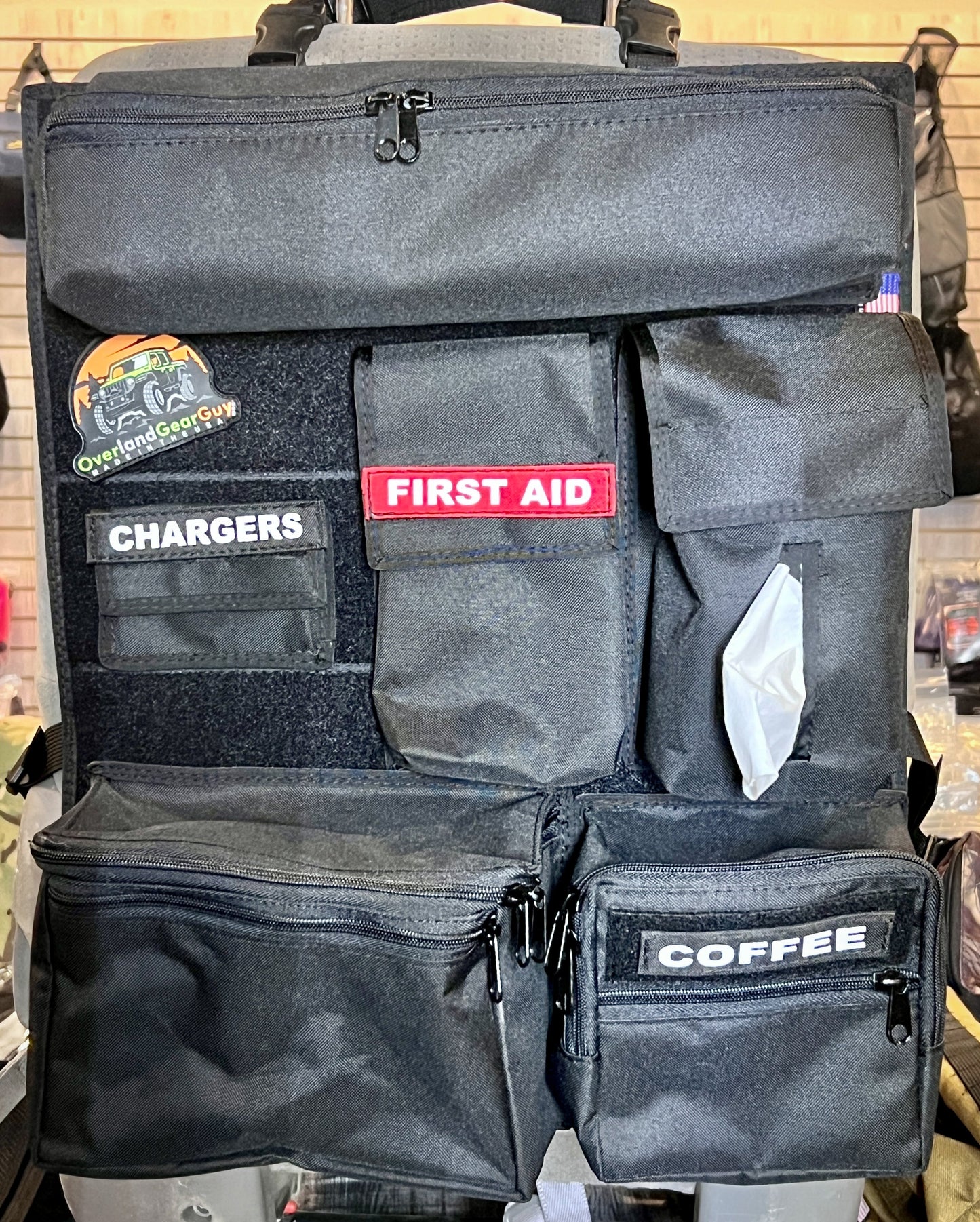 Overland Gear Guy Modular Velcro - Kleenex Tissue Pocket