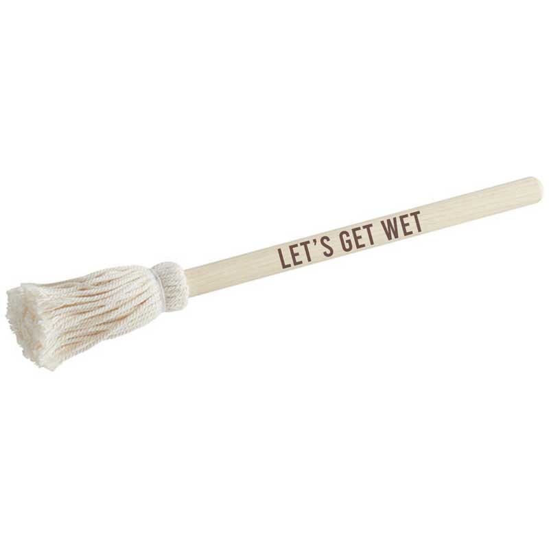 Grill Your Ass Off Mop Brush Let's Get Wet