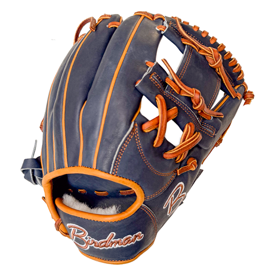 Birdman 11.5" Navy and Tan Iconic Series Glove