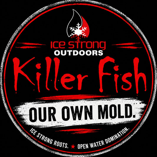Ice Strong Outdoors - Killer Fish - Rattling TROLLING PLUG UV - NEW 2026 Colors Just Released!