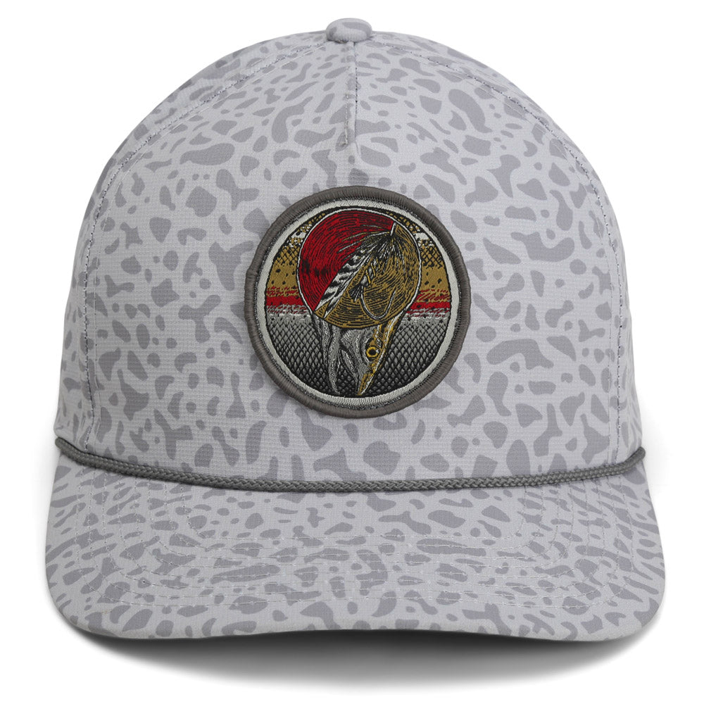 Paramount Outdoors Dead Drift Fly Fishing Patch Trucker Hat Rope Cap