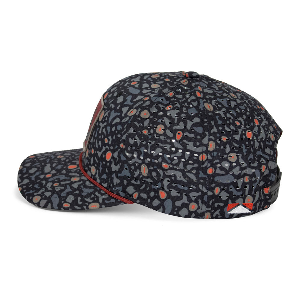 Paramount Outdoors Big Foot Squatch Perforated Fishing 6-Panel Rope Cap