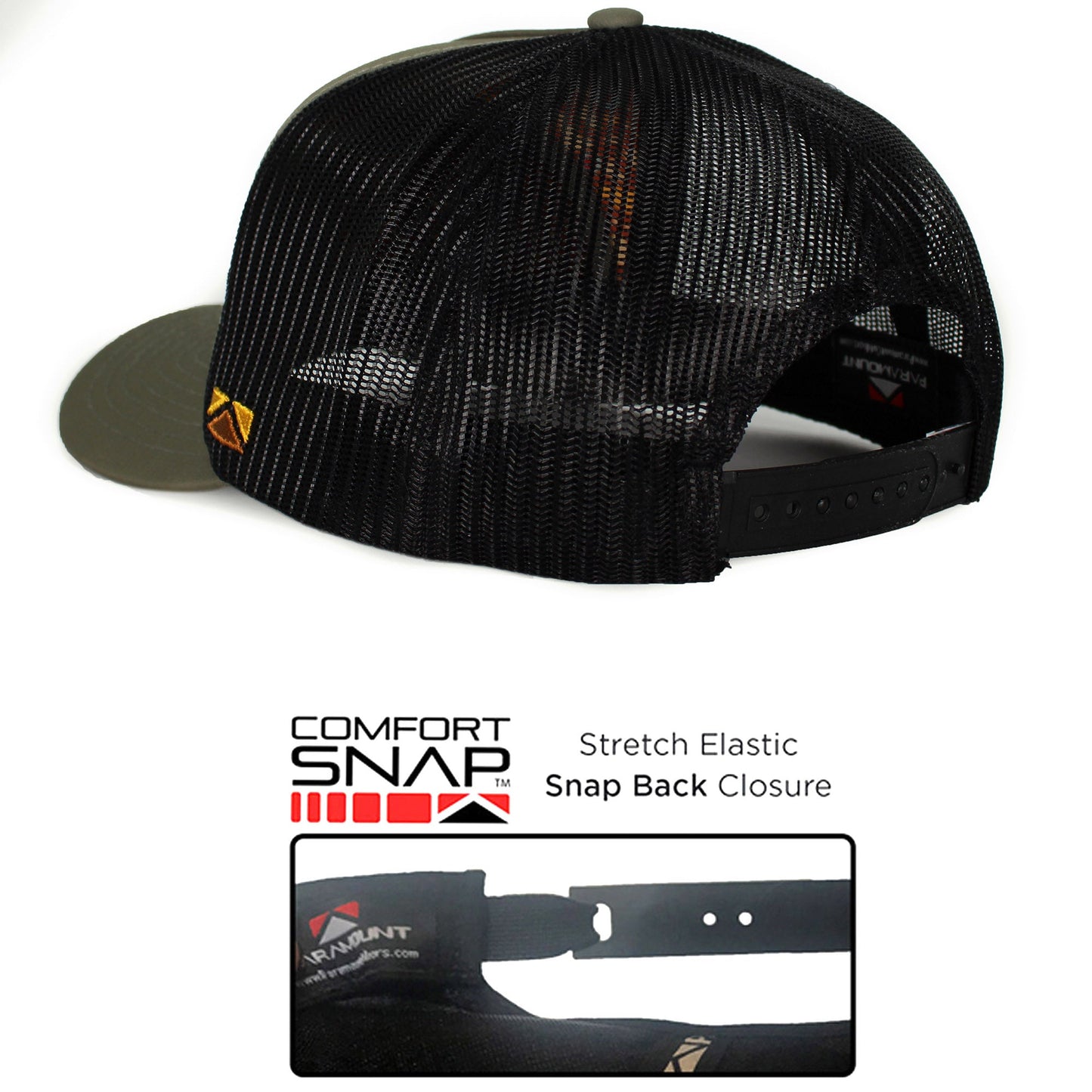 Paramount Outdoors Brown Trout Tail Mesh Back 5-Panel