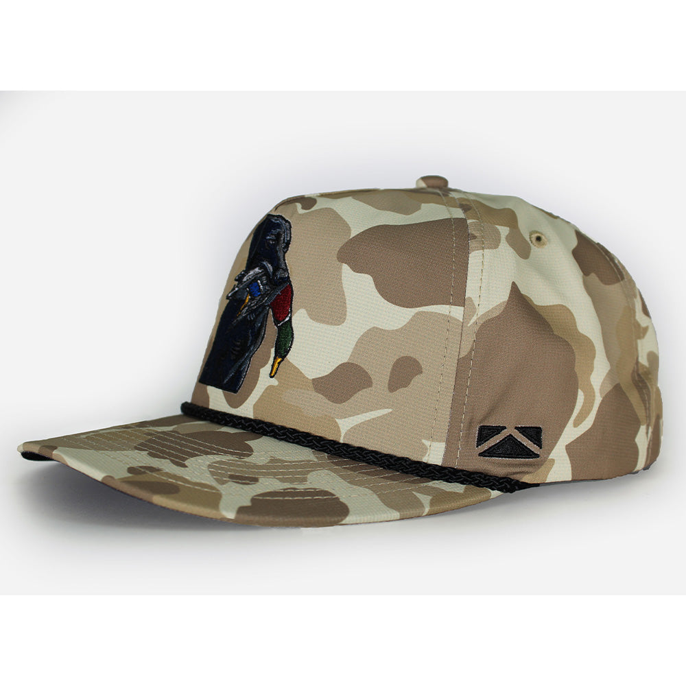 Paramount Outdoors Black Lab Duck Dog 5-Panel Old School Camo