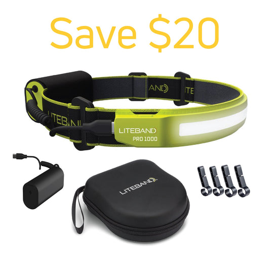 Liteband PRO 1000 Lumen Bundle