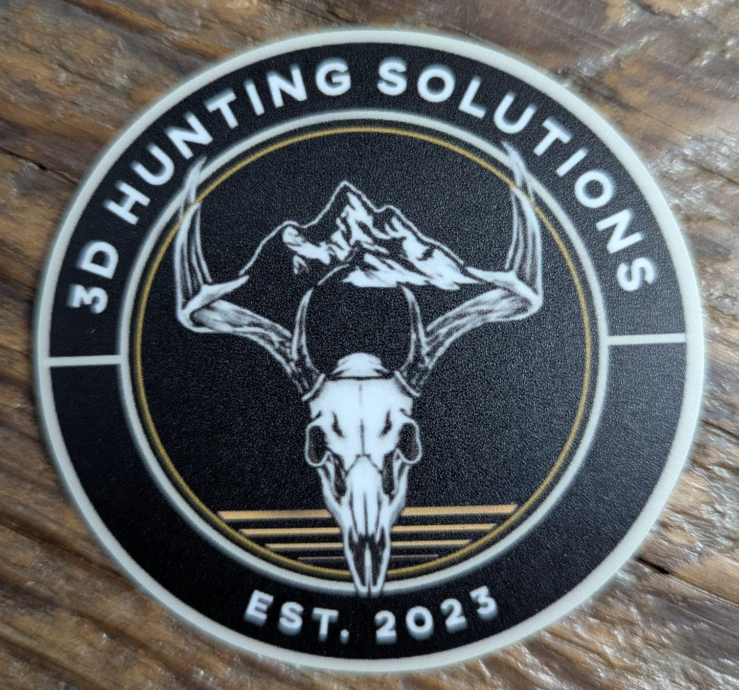 3D Hunting Solutions Round 3DHS Stickers