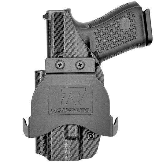 Rounded Gear Paddle Holster fits: Glock 17 19 19X 26 31 32 33 34 45