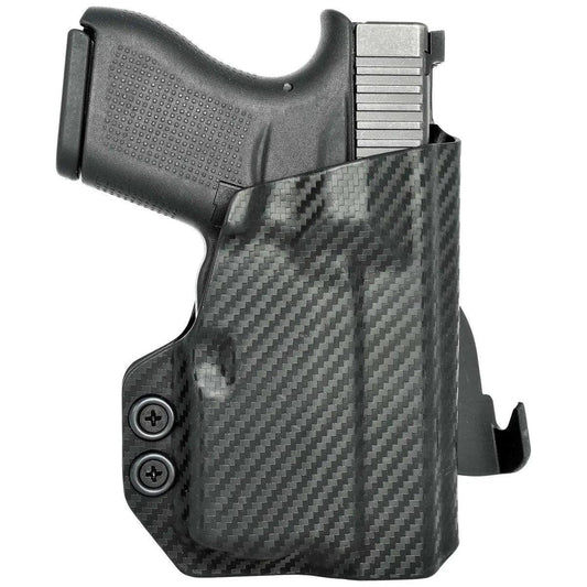 Rounded Gear Paddle Holster fits: Glock 43X TLR-6