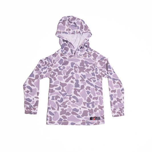Hooked & Tagged - Toddler Old School Camo Performance Hoodies