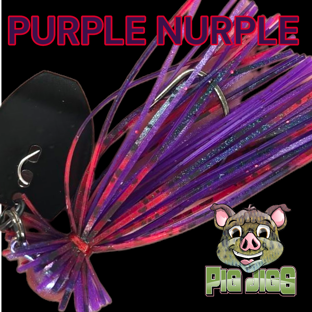 Pig Jigs 1/16 oz EWG LIL BUDDY BLADED JIG