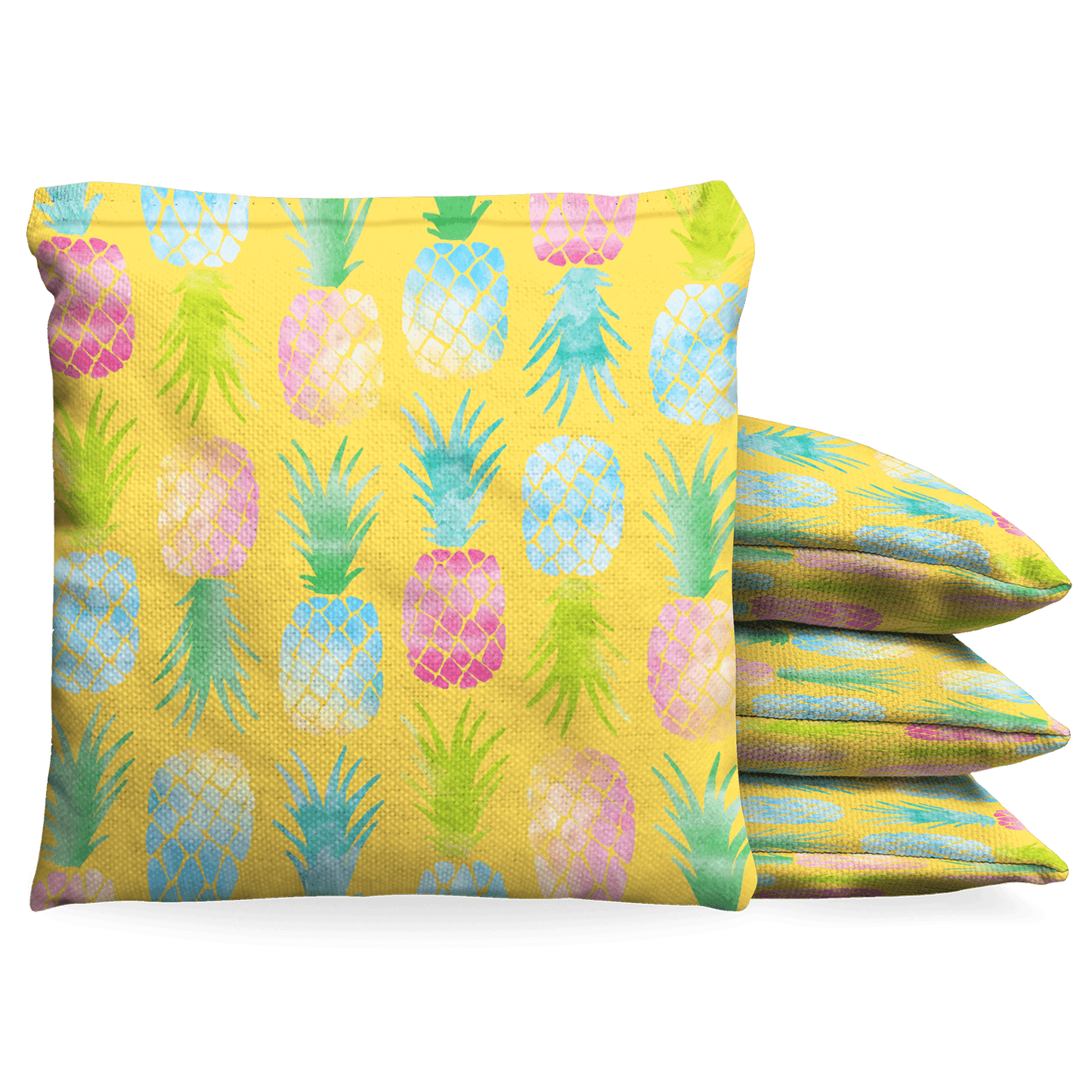 Baggo Pineapple Pattern Baggo Cornhole Bean Bag Toss Bags (set of 8)