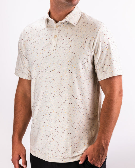 Pins and Aces Player Preferred™ Polo - Terrazzo