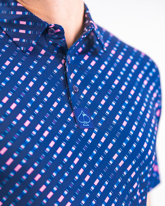 Pins and Aces Chromo Blue