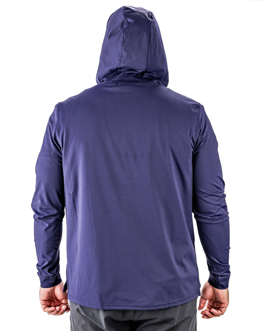 Pins and Aces Performance Golf Hoodie - Lavender Flower Power