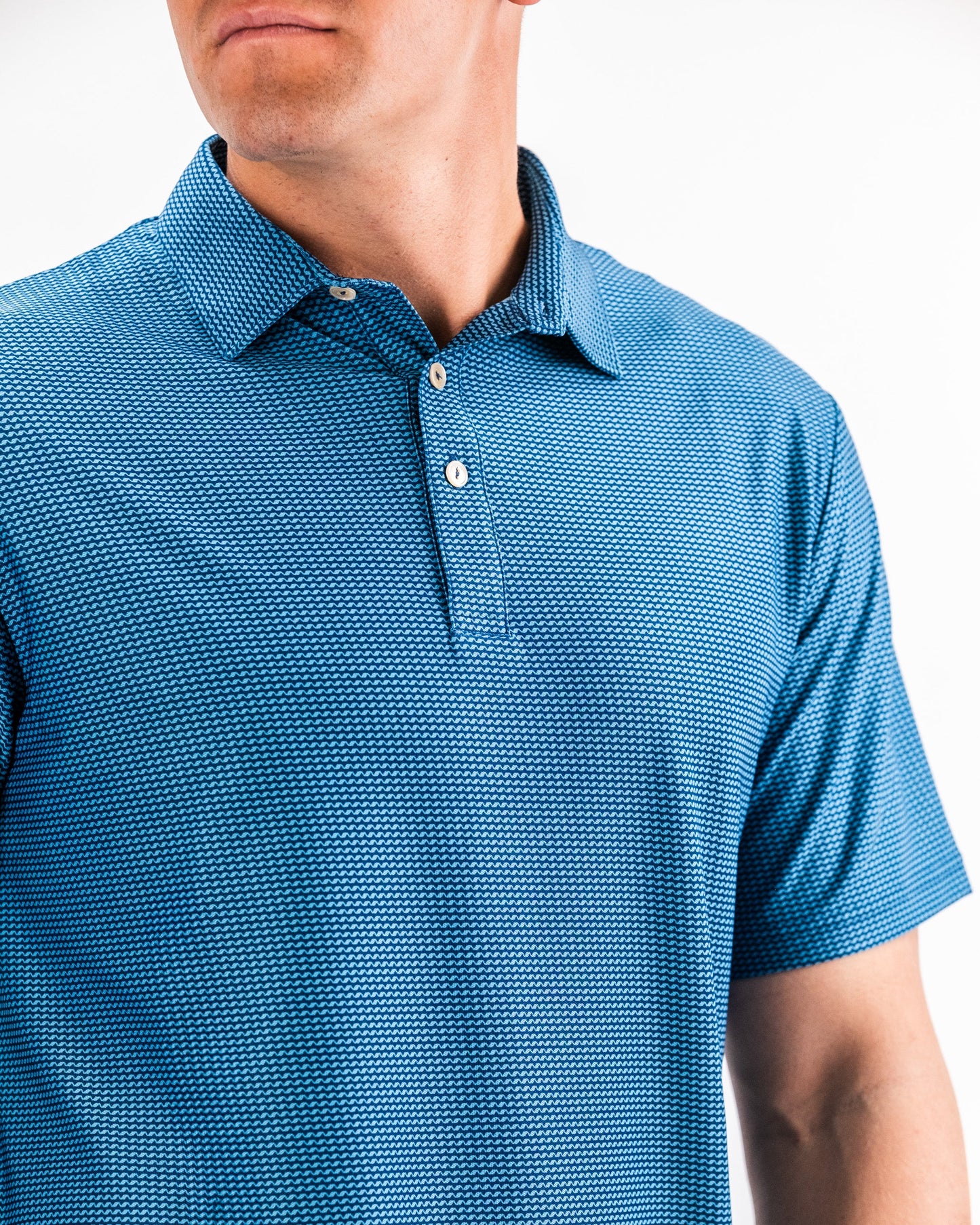 Pins and Aces Player Preferred™ Polo - Ocean Wave