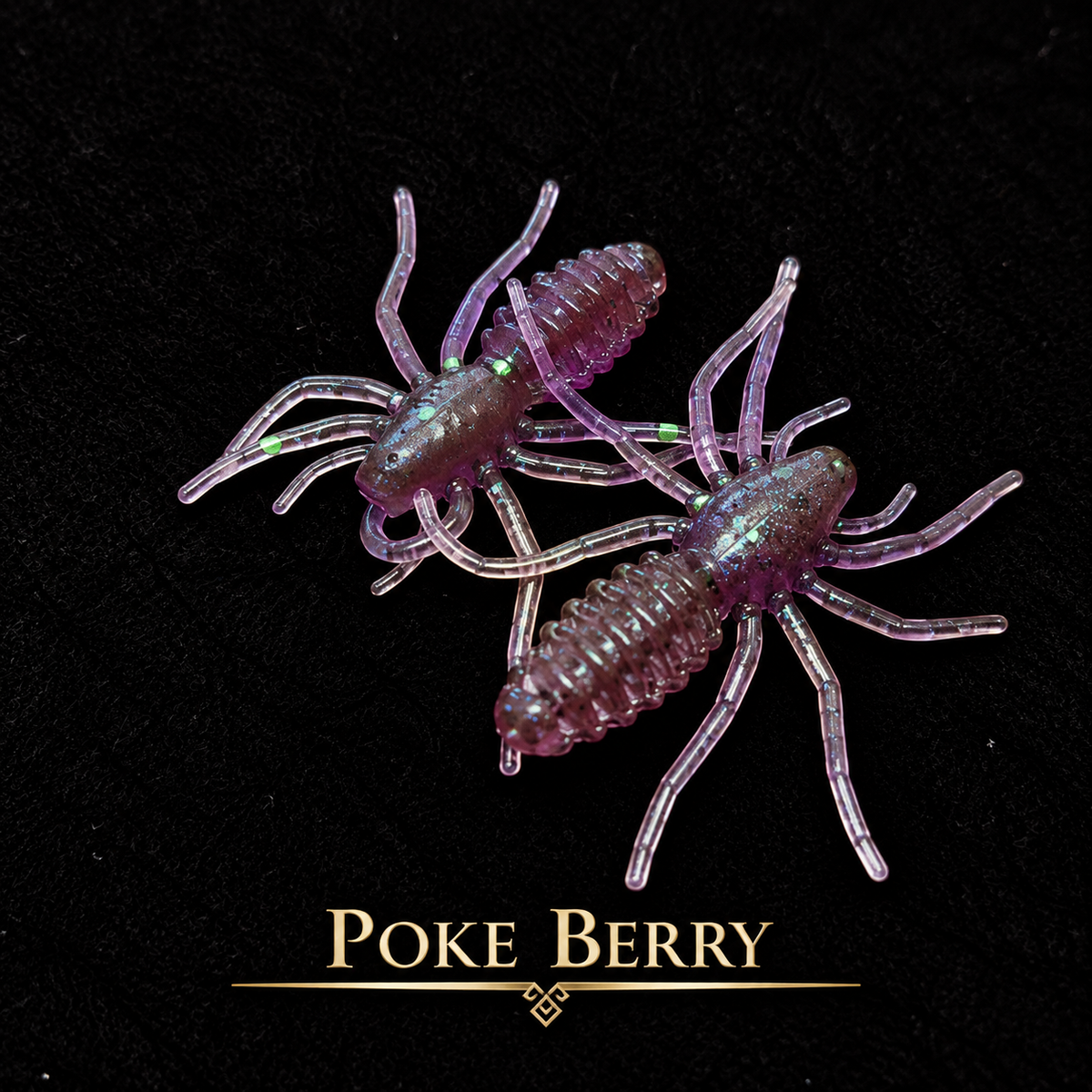 Creek Life Lure Co. 1" Micro Spider Bait "The Writing Spider"
