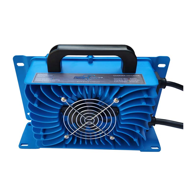 PowerHouse Lithium 12V 35A Waterproof 4-Stage Smart Charger