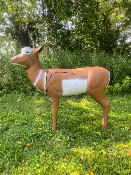 BIGshot Archery Real Wild 3D Pronghorn Antelope Archery Target with EZ Pull Foam
