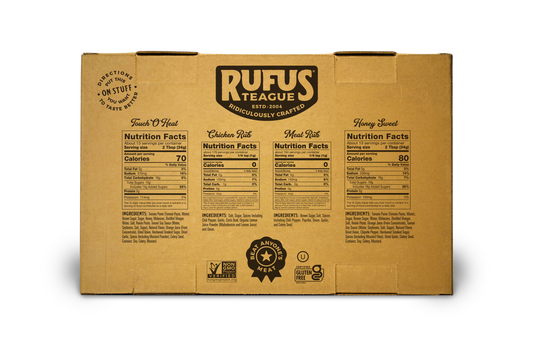Rufus Teague SAUCIN' & RUBBIN' KIT (4 pack)