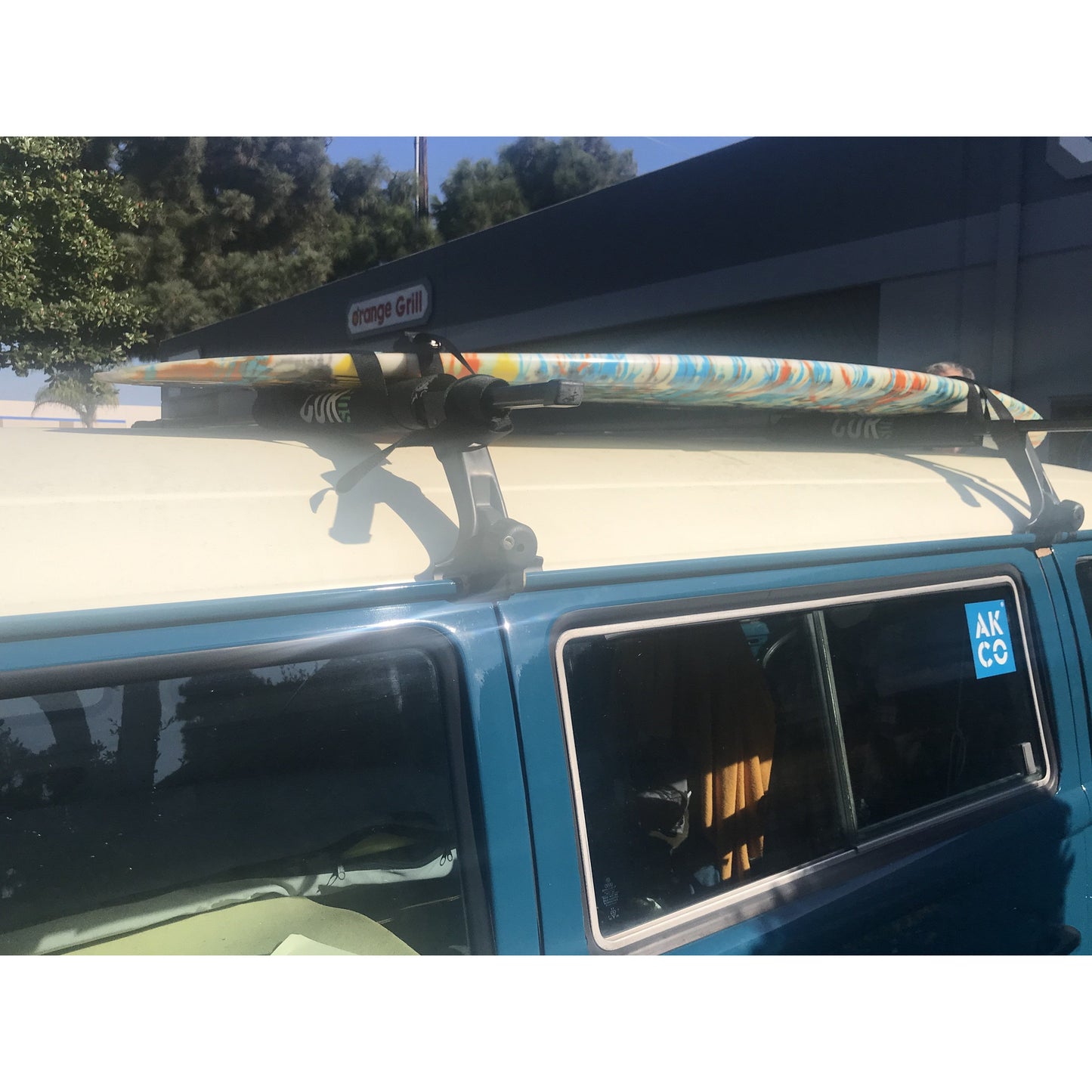 COR Surf Round Roof Rack Pads for Surf and SUP | Long 28" or Short 19"