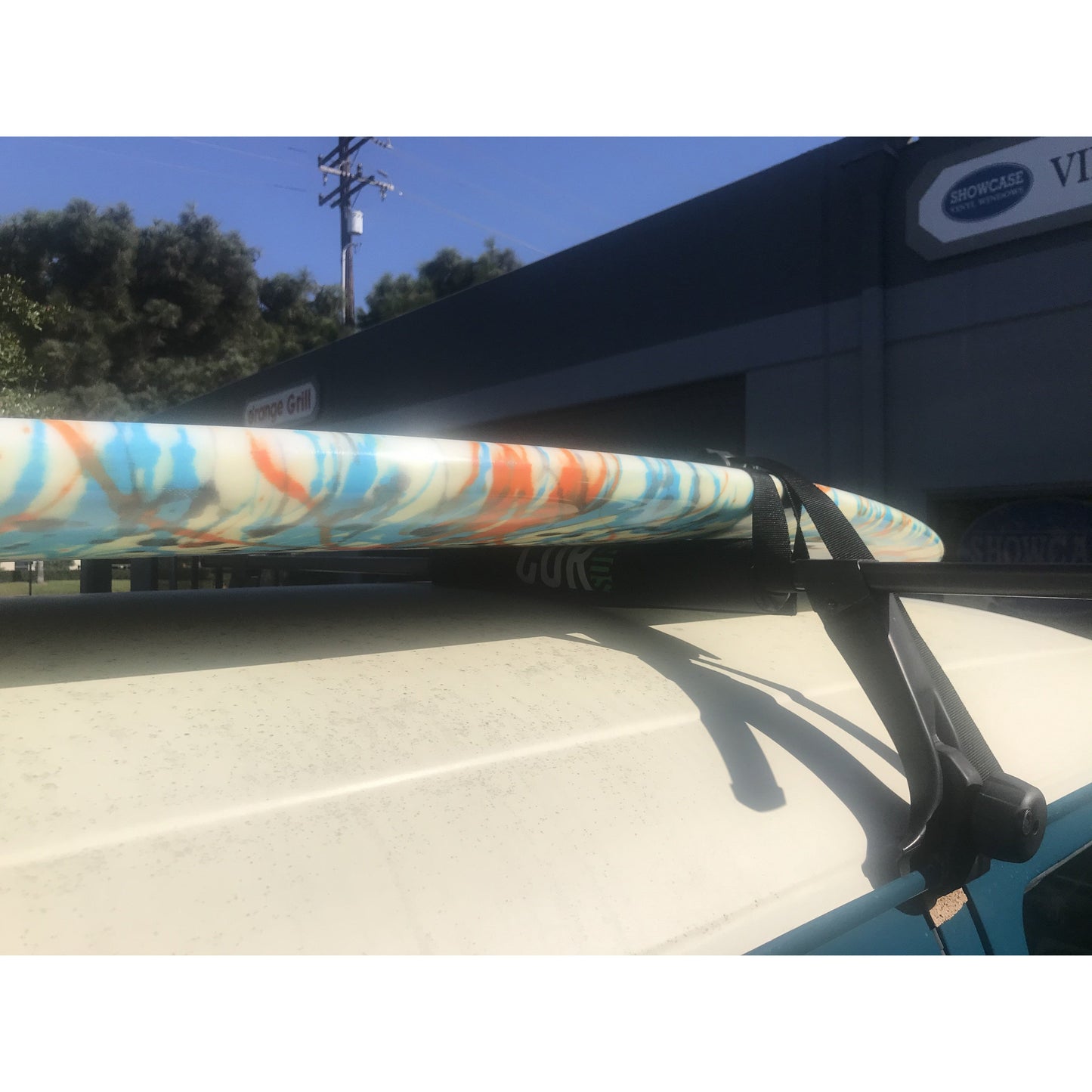 COR Surf Round Roof Rack Pads for Surf and SUP | Long 28" or Short 19"